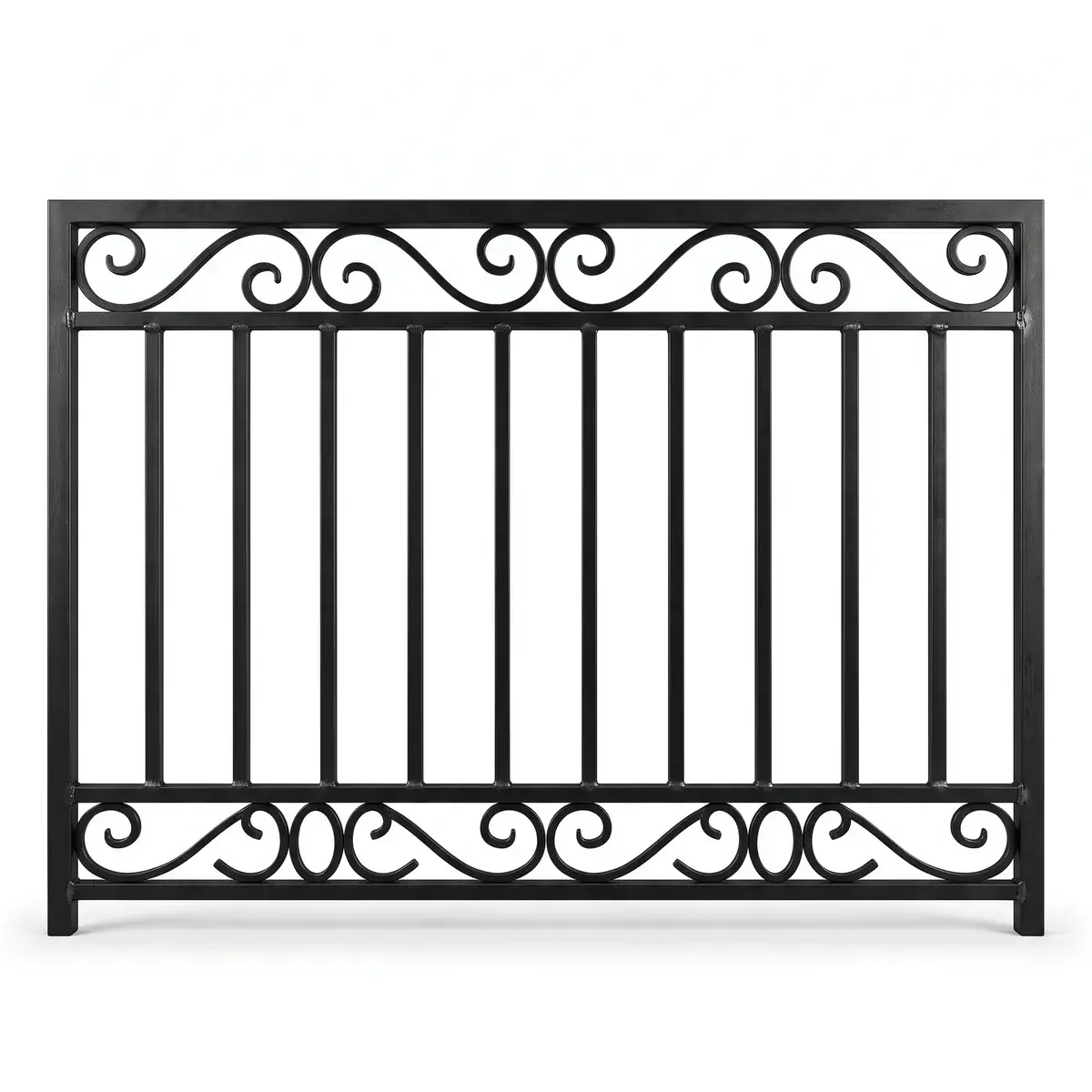 Balcon francez metalic drept, pe dimensiunea ferestrei, Timișoara
